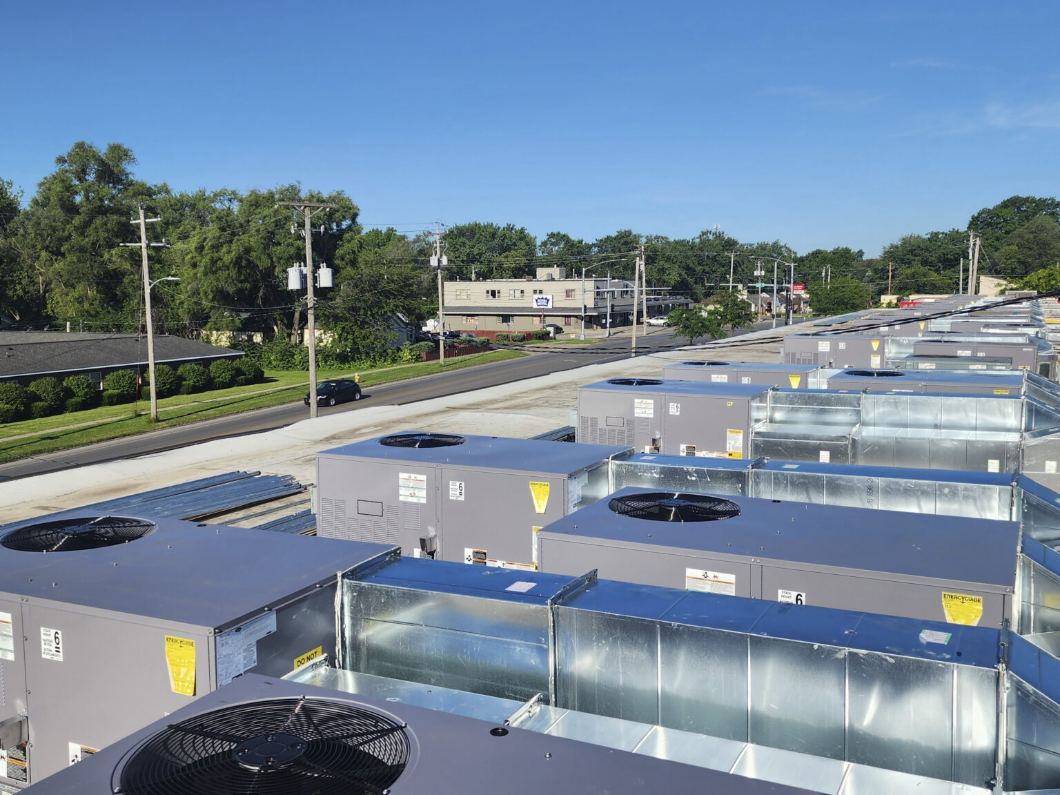 Com Rtu ,ductwork Com Rtu ,ductwork